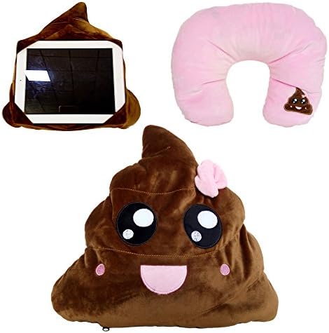 3 in 1 Emoji Pillow (PINKPOOP)