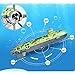 Lllunimon RC Boat Remote Control Seawolf Submarine Simulation Model Diving Racing Ship Gift for Adults & Kids,Blue 40mhz