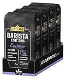 Jacobs Barista Editions Espresso, Kaffee Ganze Bohne, 4 x 1 kg
