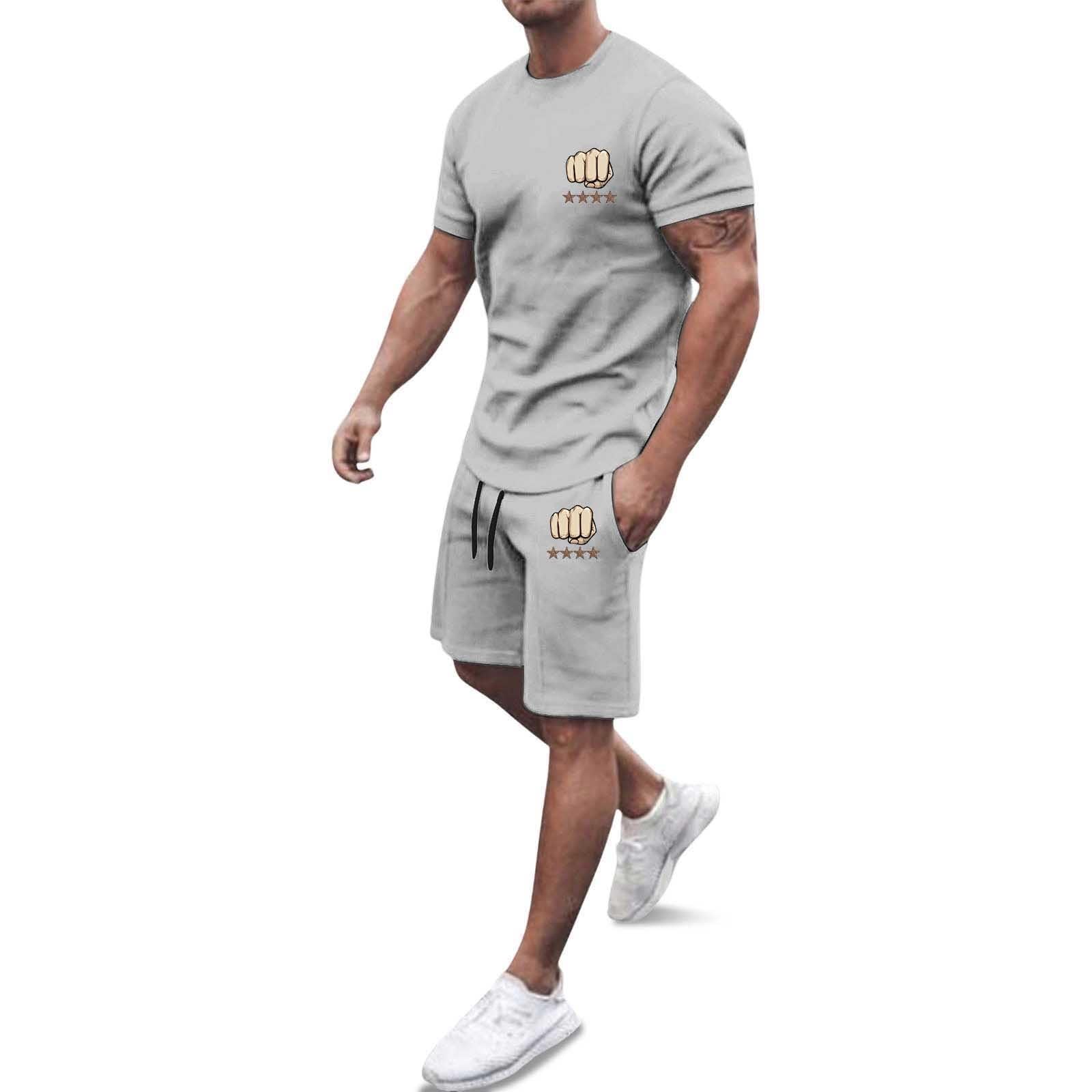 Ensemble de sport léger d'été pour éviter la chaleur en XL - 5