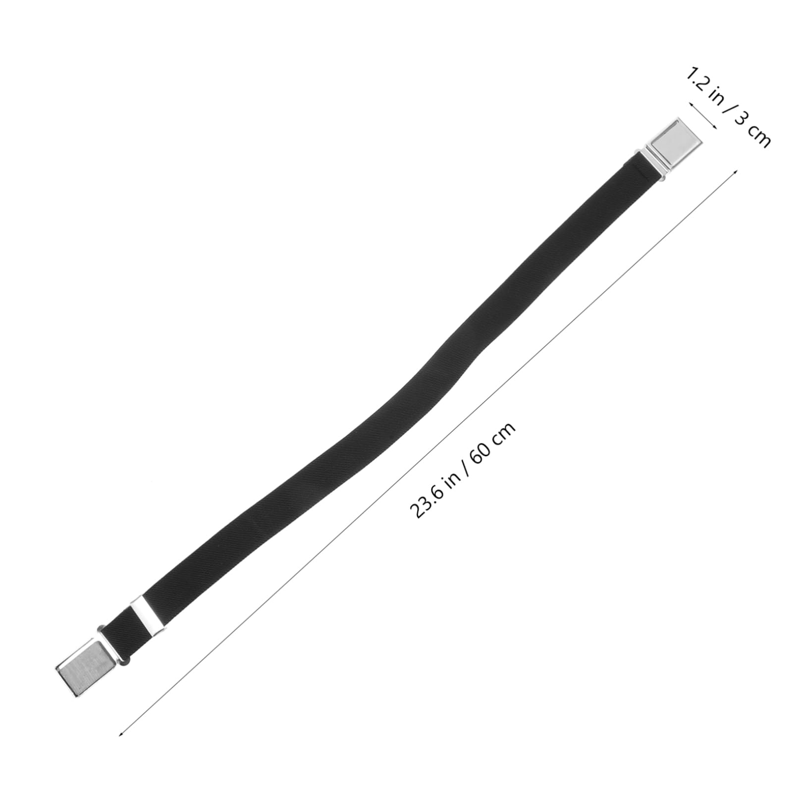 10piezas Cinturón Elástico Para Hebilla Magnética Cómodo y Flexible Para y Escolar