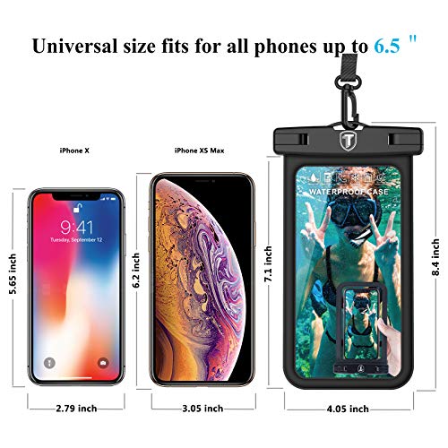Njjex 11-050003 Waterproof Phone Pouch Floating Case Cell Phone Dry Bag For Samsung Galaxy S24 Ultra S23 S22 S21+ S20 S10 S9 Note 20 A13 A03S A02S A12 A32 A14 A15 A23 A71 Iphone 15 Pro Max 14 13 12 11 Xr X 8+ 7 thumb #4
