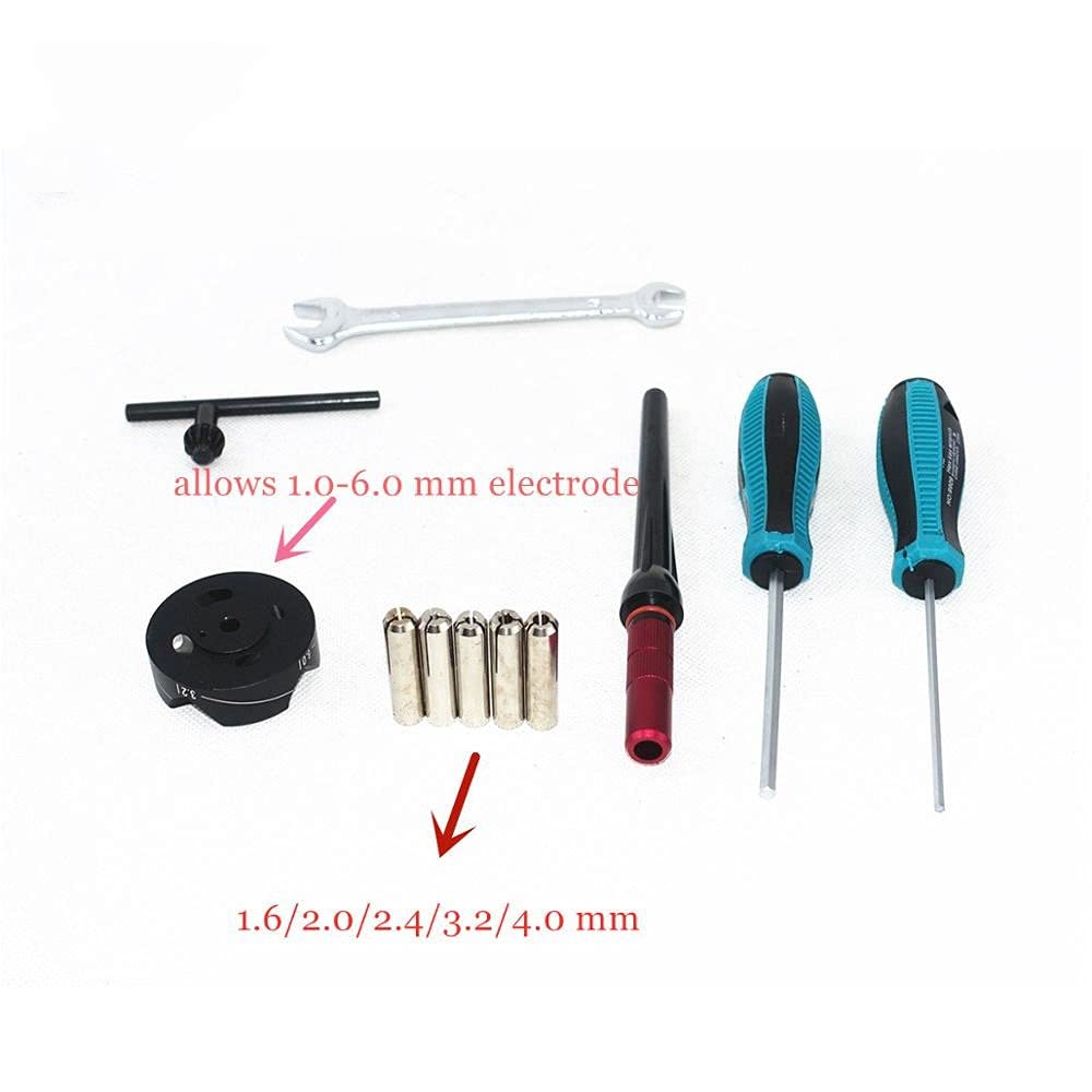 Saldatrice, Grinder al tungsteno. TIG. Asta di saldatura tagliente 1.0-4.0mm Forma 20-60 gradi TIG. Ammorbidenza elettrodi di saldatura,Protezione di sicurezza