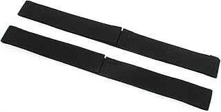 4 Pcs Adjustable Hoverboard Seat Attachment Straps Kart Accessories Seat Attachment Straps Fastening Hoverboard Cable for Kart Balance Scooter (Black)