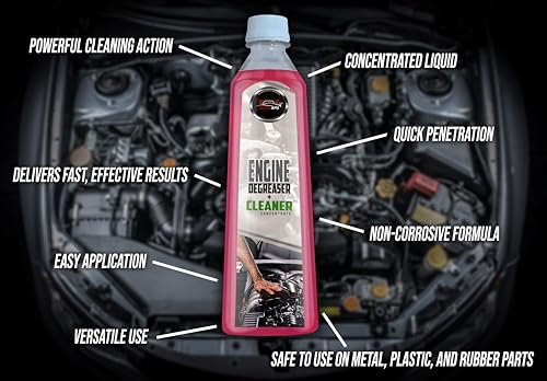 Image of AUTO SPA Heavy Duty Engine Degreaser & All Purpose Cleaner (APC) Concentrated Liquid- 800ML | Bio-Solvent Formula | Safe for Metals, Rubber & Plastics | Eco-Friendly & Biodegradable