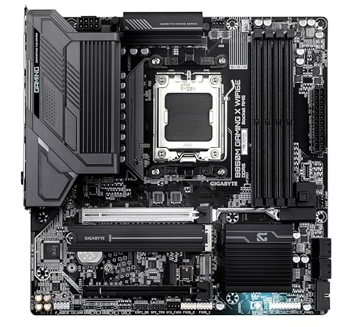 GIGABYTE B850M GAMING X WIFI6E Scheda Madre - Processori AMD Ryzen Serie 9000, VRM Digitale 10+2+2 fasi, fino a 8200MHz DDR5 (OC), 1xPCIe 5.0 + 1xPCIe 4.0 M.2, LAN 2.5, WIFI 6E, USB 3.2 Gen 2. - Scheda madre - Immagine 1