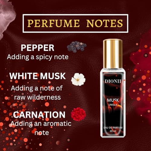 Image of Dionii Eau De Parfum Gift Set for Unisex | NIMBUS, MUSK Perfume Set | Long Lasting Fragrance (2 x 20ml Each)