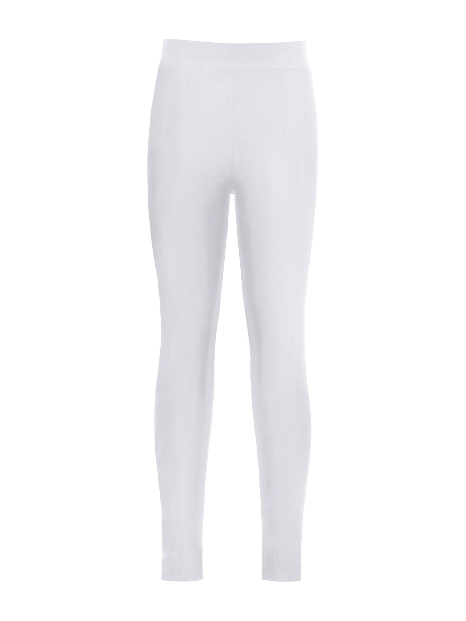 Hansber Tanzanzug Für Mädchen Glänzender Langarm Trikotanzug Mit Langen Leggings Und Bauchfreiem Top Klassischer Elastischer Body