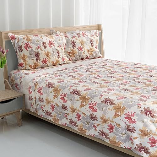 Image of Avanti Linens - King Sheet Set with Pillowcases, Soft Cotton Flannel