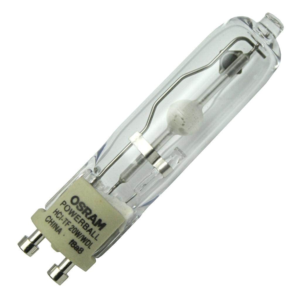 OSRAM lampada a scarica ad alta pressione POWERBALL HCI-TF, MH ceramica apparecchi chiusi, HCI-TF20W/830WDLPBGU6.5, 1 pezzoOSRAM