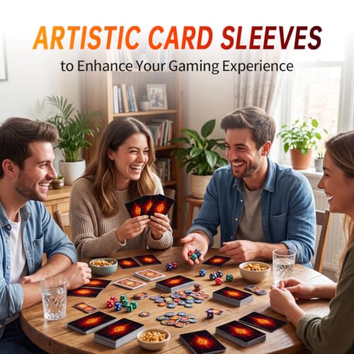 Calenzana MTG Card Sleeves 200 Pack, Deck Sleeves for Magic The Gathering - image 7