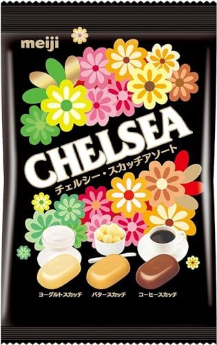 Amazon.co.jp: チェルシー スカッチアソート 93g ×1袋 飴 明治 