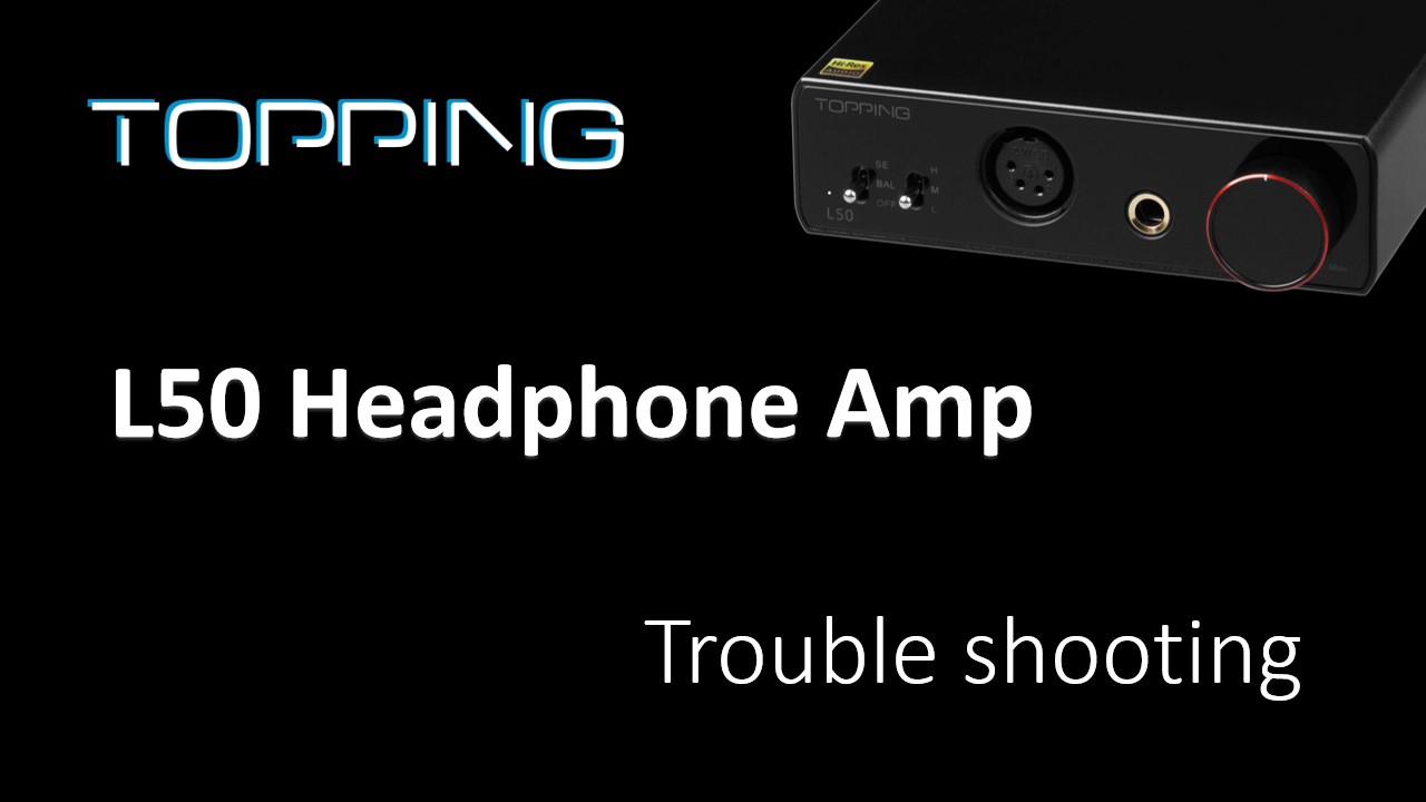 Amazon.com: TOPPING L50 NFCA Headphone Amp SE/BAL Input 6.35mm 4