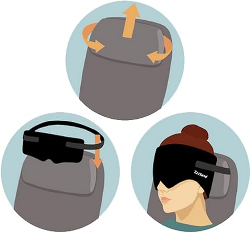 Miniatura 3 de -Almohada de viaje Alternativa Piloto de Aerolínea Creada - Lo mejor del cuello para First Class ® - Talla única Negro - Patentado