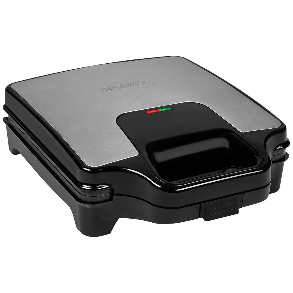 Princess Sandwichmaker Supreme XXL – na 4 kanapki – bardzo duża powierzchnia grillowania 27,8 x 25,6 cm – 1600 W – 127006