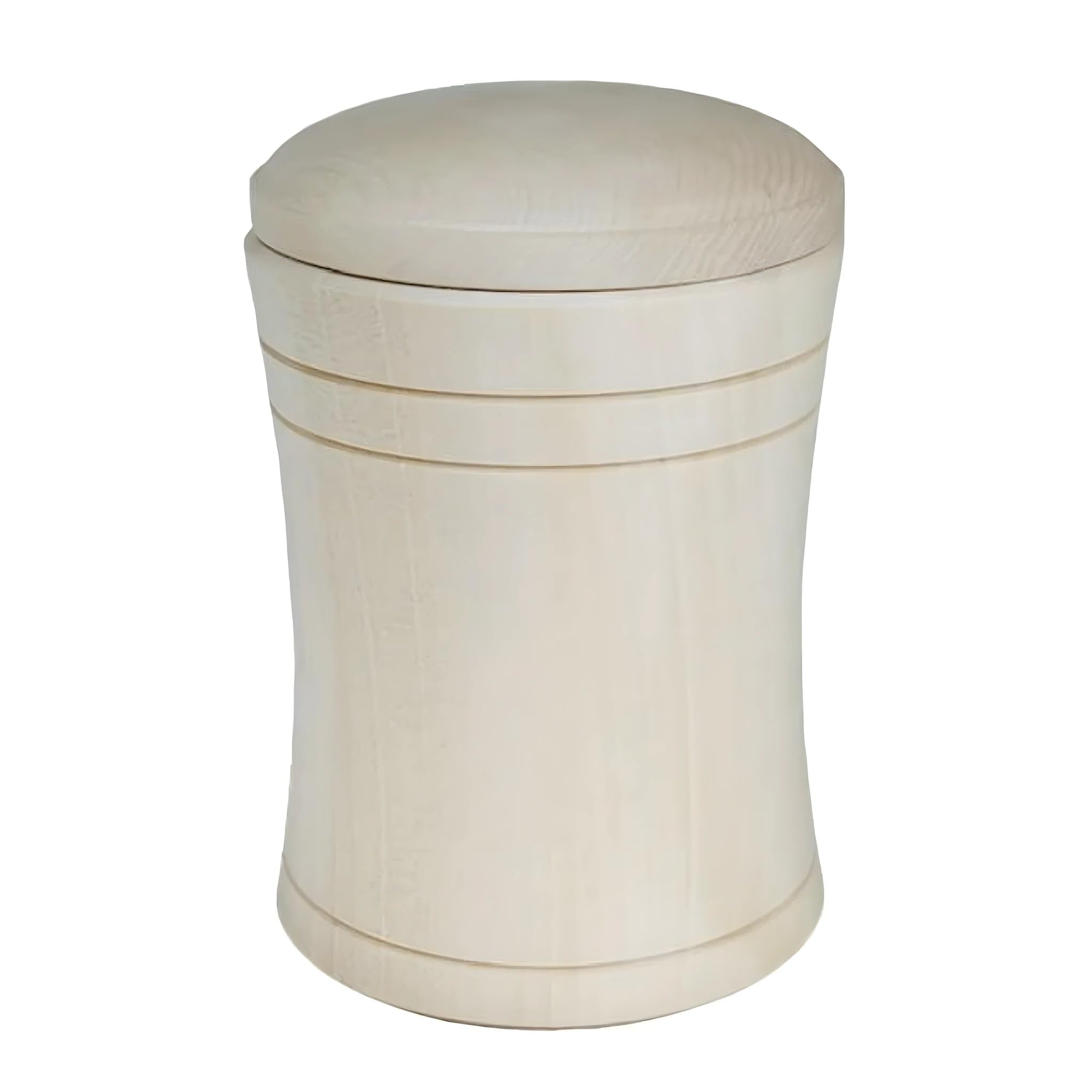 Dolfi Solid Wood Urn | Hand-Painted Wood in Val Gardena | Religious Item