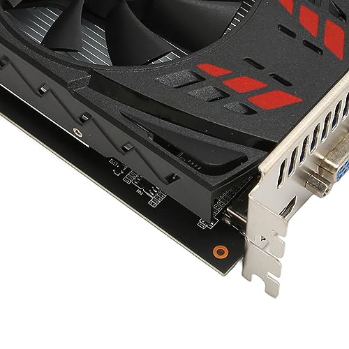 ICRPSTU Placa gráfica para computador, PCI Express 2.0 padrão suporta 4 GB DDR3 40 nm 128bit placa g