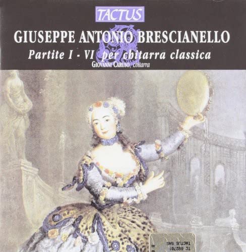 Brescianello Giuseppe Antonio : Partite I-6 per Chitarra Classica