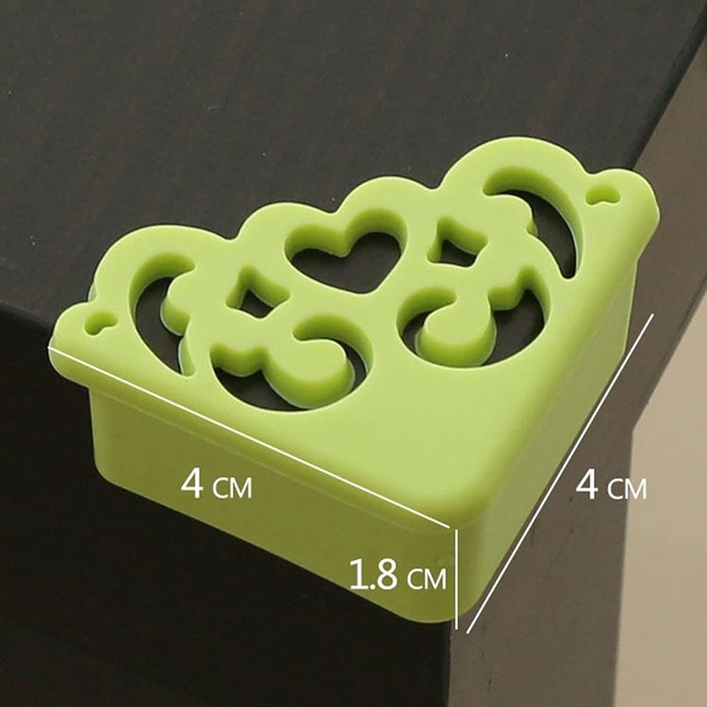 Angolari di Protezione, 8 pz/Lotto Scava Fuori Modello di Fiore Morbido Bambino Bambini