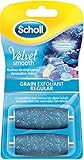 Scholl Velvet Smooth Express Pedi Crystal Diamonds Exfoliating Grain 2 Replacement Rolls
