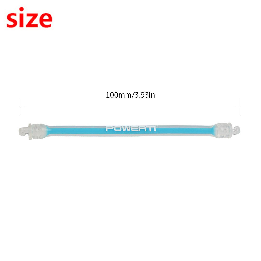 Andux 6pcs/Set Long Tennis Racquet Vibration Dampener Double Hook Pack of 6 JZTT-01 (Blue)