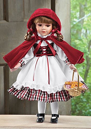 Jmisa 16' Standing Doll with Red Shawl