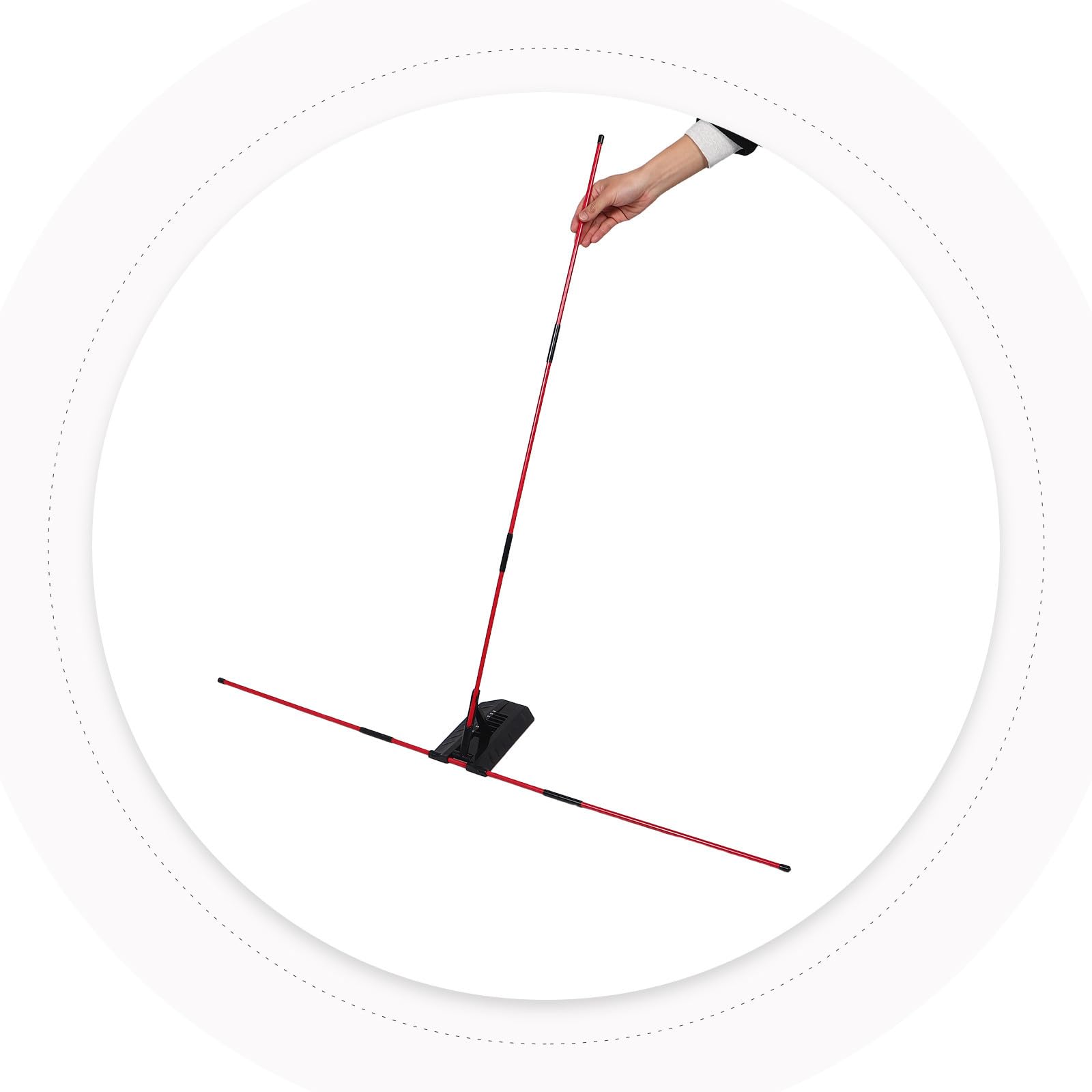 Entrenador de Plano de Swing de Golf Ajustable, Corrector