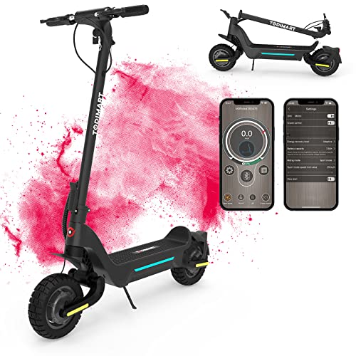 E Scooter für Erwachsene G8 mit Einer Reichweite von 50-55 km und Einer maximalen Belastung von 120 kg, Faltbarer, tragbarer Elektroroller mit geländegängigen Reifen Cover