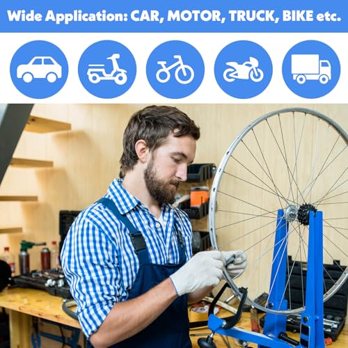 Image of 22Pcs Valve Core Tool Set, Bicycle Valve Stem Removal Tool with Tubeless Valve Core & Tire Valve Stem Caps, Bike Valve Stem Core Replacement Kit for Mountain Bike Road MTB Tires Repair