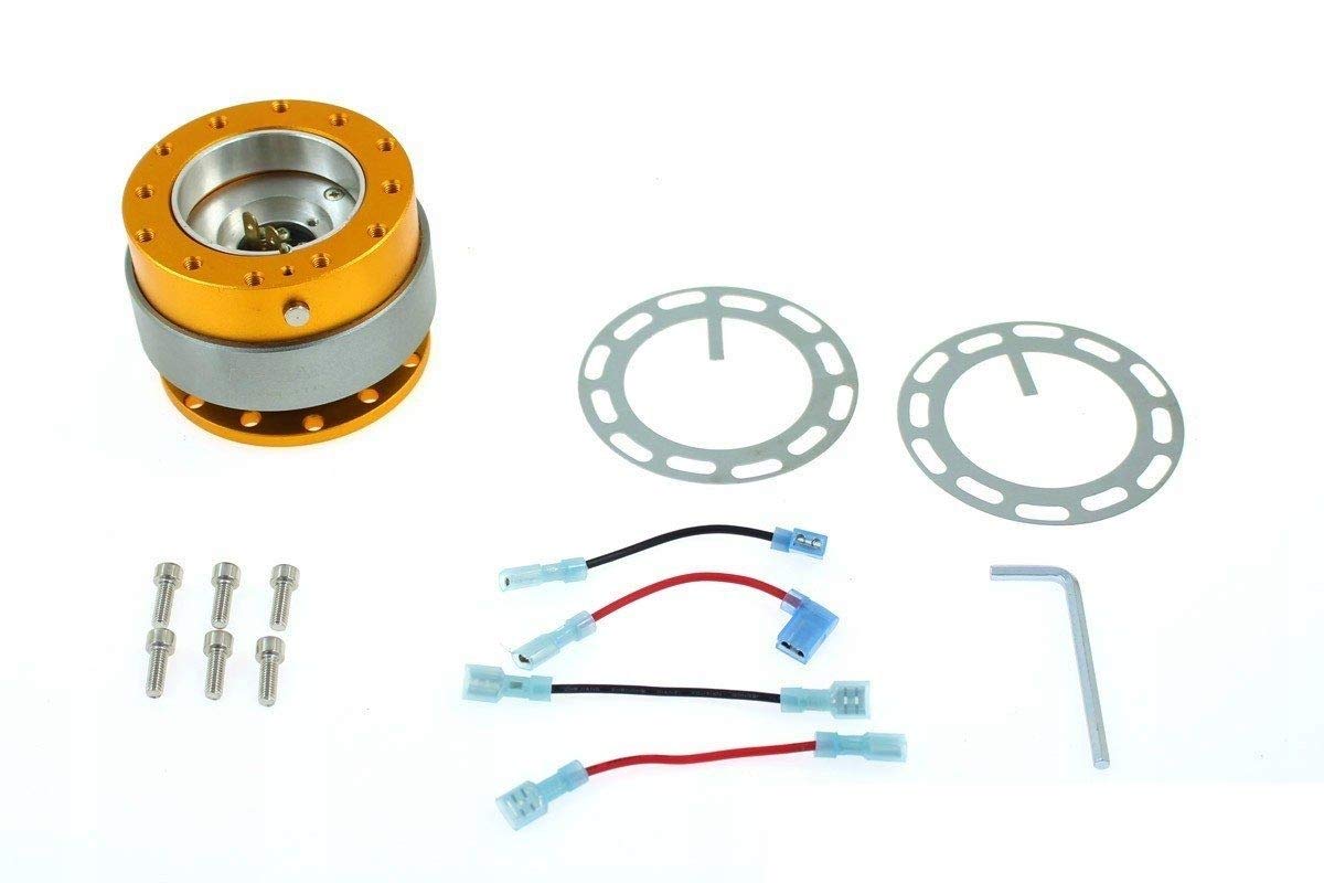 Piasta kierownicy kompatybilna z QUICK RELEASE EPMAN SNAP GOLD BOSS zestaw piasty GV-4811 adapter do piasty szybkie zwalnianie