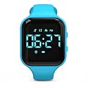 Non-Bluetooth Led Fitness Tracker Watch,Digital Pedometer Watch,with Step Counting/ Distance/ Calories/Stopwatch/Alarm Clock, Great Gift for Kids Teens Girls Boys Xmas gallery image