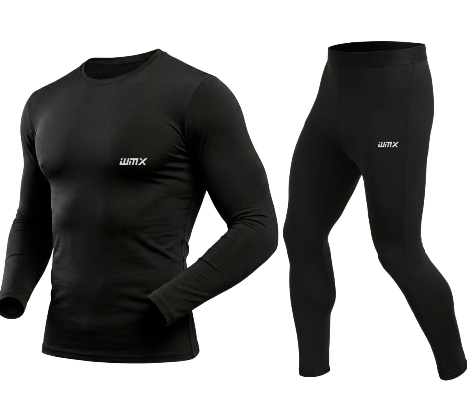 wmx Stretchable, Men & Women Tight Skin-Black Gym/Yoga/Tops Full Sleeve & Gym Legging Tights Innerwear-picture-33