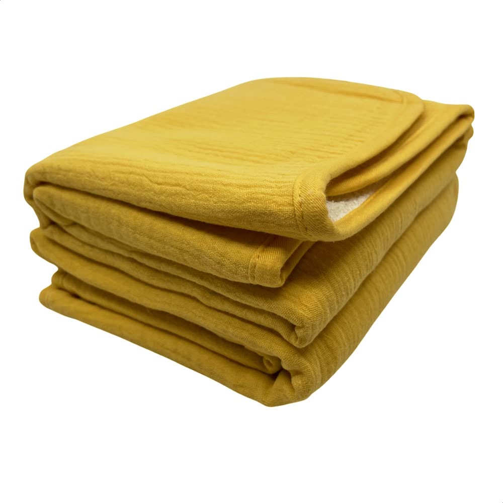 Lingettes bébé (Set) - Jaune