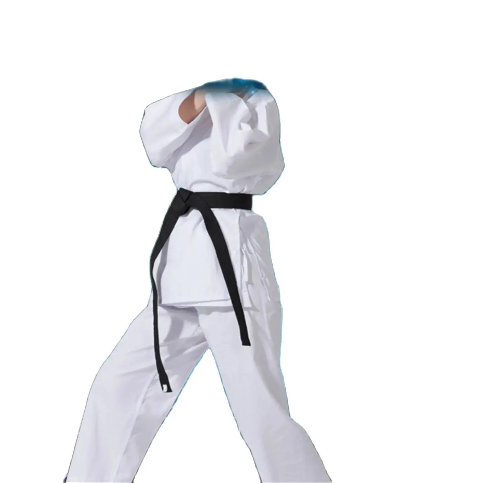 Traje de Karate for Adultos y niños, Traje de Taekwondo, Uniforme de Entrenador de Kungfu, Conjunto de Camisa y Pantalones de jujutsu for Hombres y Mujeres, Traje de Entrenamiento de Gimnasio