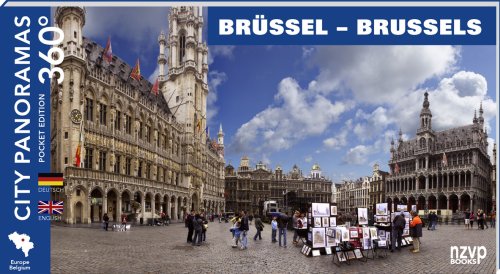 Brussels: City Panoramas 360 (Bilingual -- English/German)