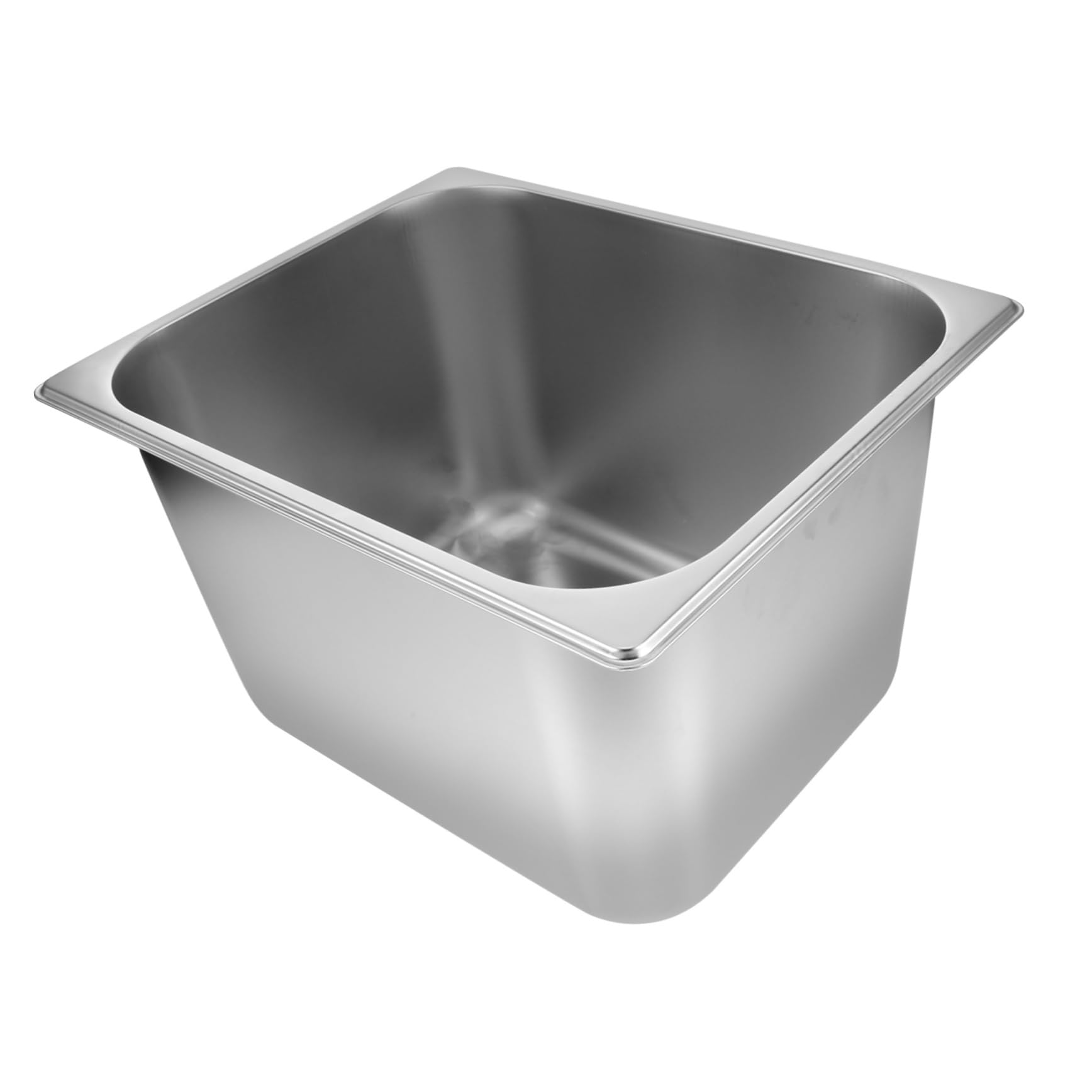 Unomor 304 Stainless Steel Food Basin Rectangular Buffet Plate Catering Serving Party Buffet Warmer Easy to Clean Fashion Design