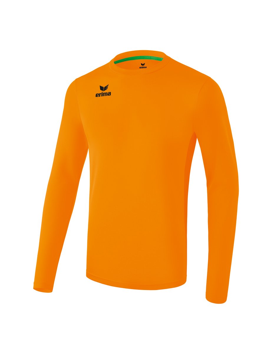 Erima Men's Liga Long Sleeve Jersey - Orange, 2X-Large