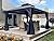 PURPLE LEAF 10' X 14' Hardtop Gazebo Pavilion for Outdoor with Netting and Curtains Deck Backyard Heavy Duty Sunshade Large Metal Patio Permanent Canopy