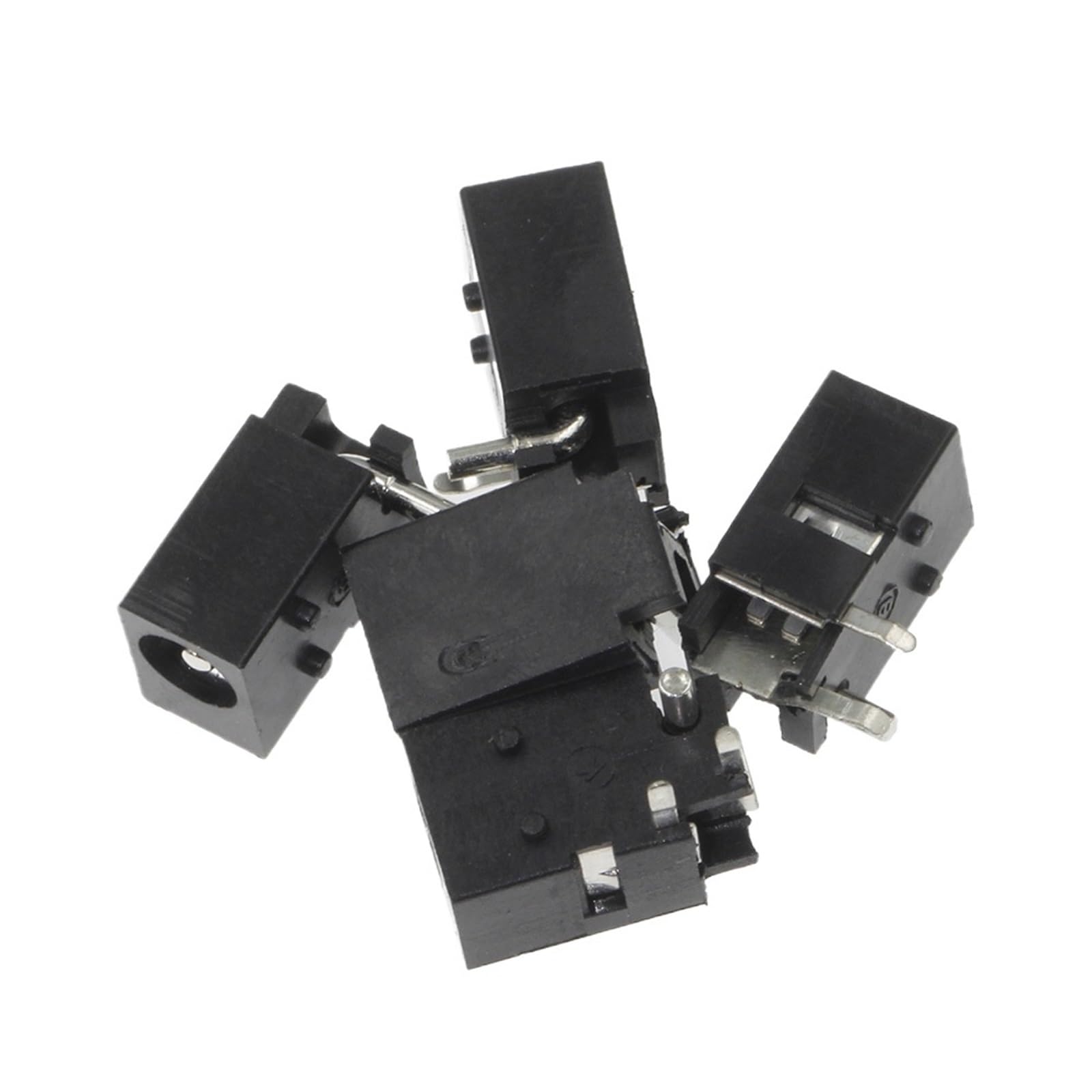 Connecteur alimentation CC 4.0mm x 1.7mm DC-023 noir pour circuit imprimé x10