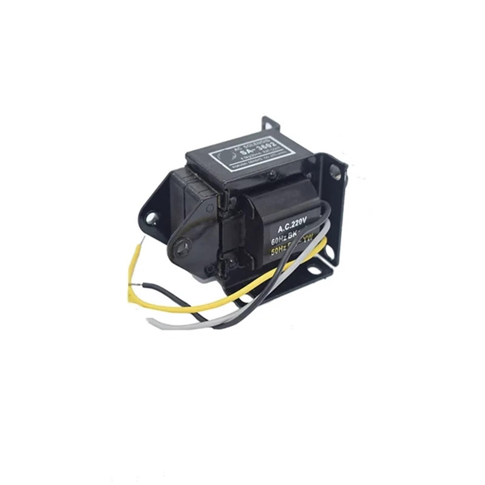 Électroaimant push-pull AC 380V SA-3602 actionneur linéaire traction 4KG course 20mm