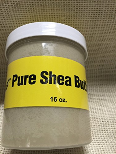 100% Pure African Shea Butter 16 oz Golden