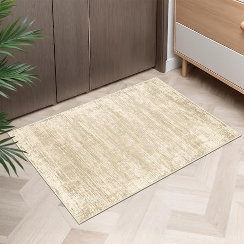 zesthome Washable 2x3 Area Rugs - Door Mat Abstract Rugs for Entrance, Stain Resistant Rugs for Bedroom Kitchen Living Room with Non Slip Backing, Low Pile Home Decor Floor Mat 2x3