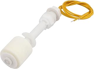 Aexit Fish Tank Sensors Liquid Water Level Sensor Plastic PP Vertical Float Switch Liquid Level Sensors 75mm Length