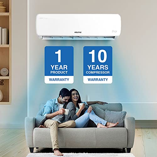 Image of Voltas 1.5 Ton 3 Star, Inverter Split AC(Copper, 4-in-1 Adjustable Mode, Anti-dust Filter, 183V Vectra Prime, White)