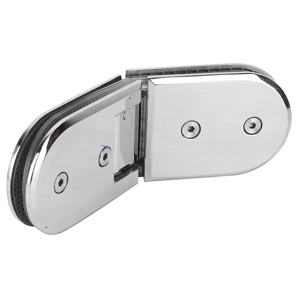 Door Hinge Glass Brackets 135 Degree Frameless Pivot Glass Shower Door Hinge Replacement Parts Glass Shelf Clamp
