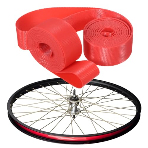 Bruislard 2PCS Bicycle Rim Tape Bike Tire Liner Bicycle Rim Strip High-Pressure & Puncture Resistant Inner Tube Protection Pad for Mountain & Road Bikes