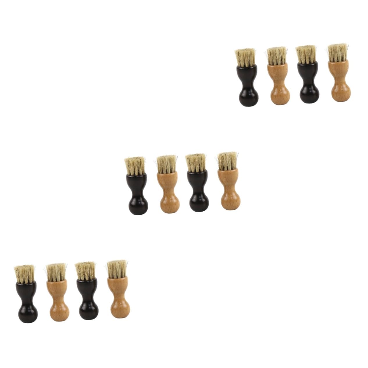 12 Piezas Cepillo para Los Zapatos Herramientas De Limpieza Multi Herramientas Accesorio De Limpieza De Zapatos Zapato para Pulir Limpio Accesorios De Múltiples Fines De Madera
