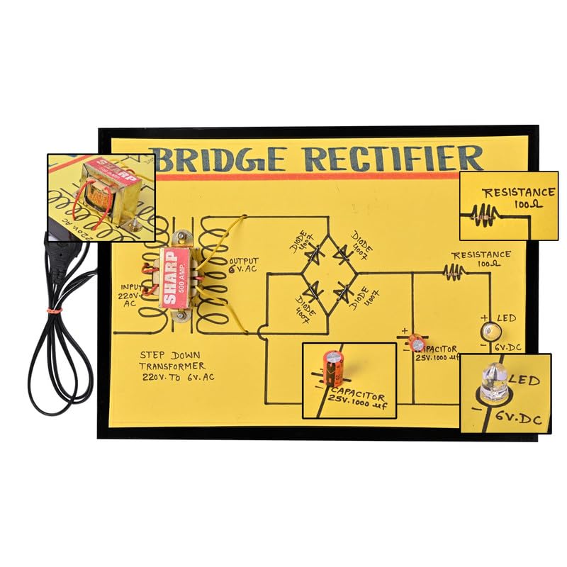 See full amazon price history chart for LIMRON ENTERPRISES Paper Science Projects Bridge Rectifier Project, Yellow LIMRON ENTERPRISES Paper Science Projects Bridge Rectifier Project, Yellow (B0CN79TV6M) Amazon Price History, Amazon Price Tracker
