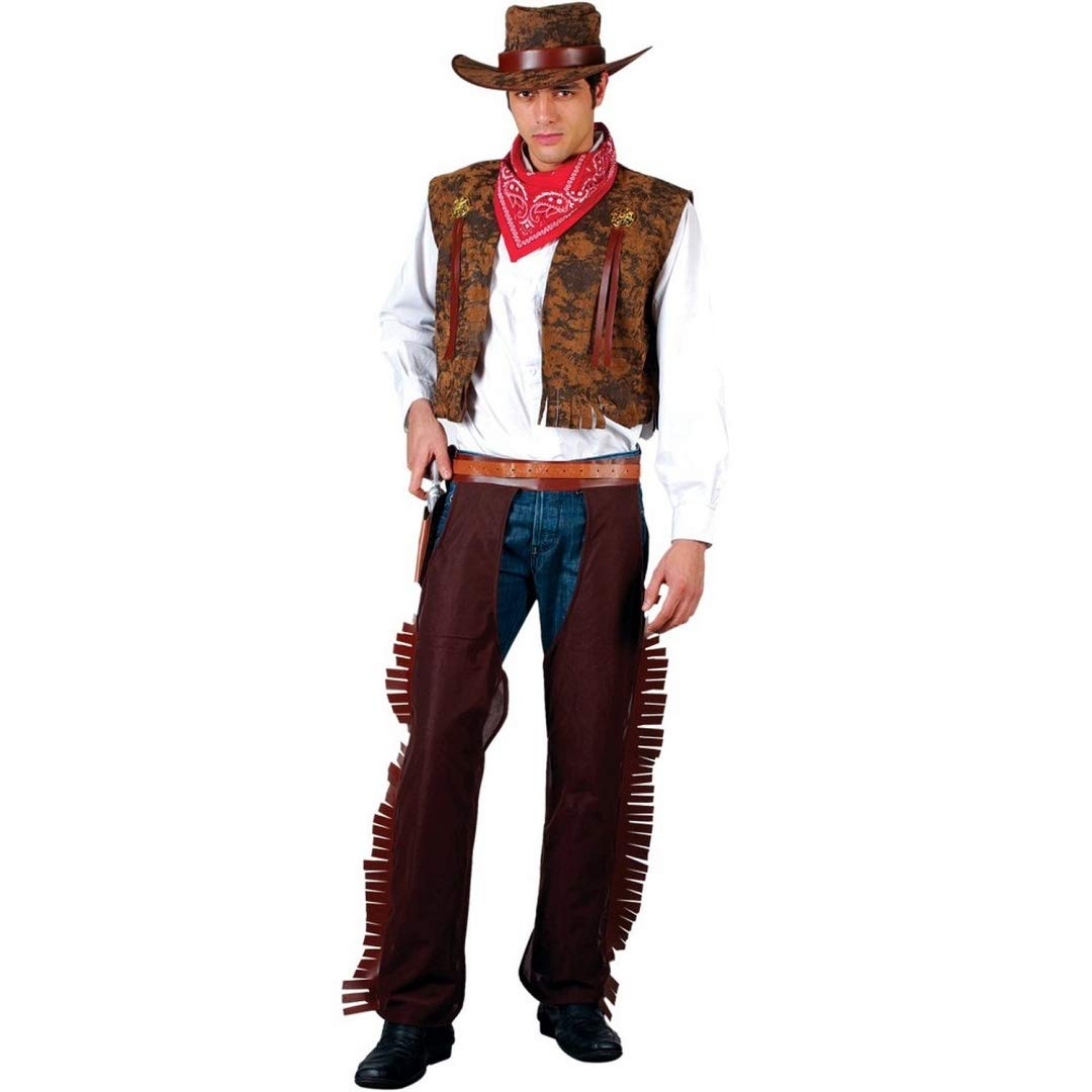 Wicked CostumesAdult Men's Western Cowboy Fancy Dress Costume