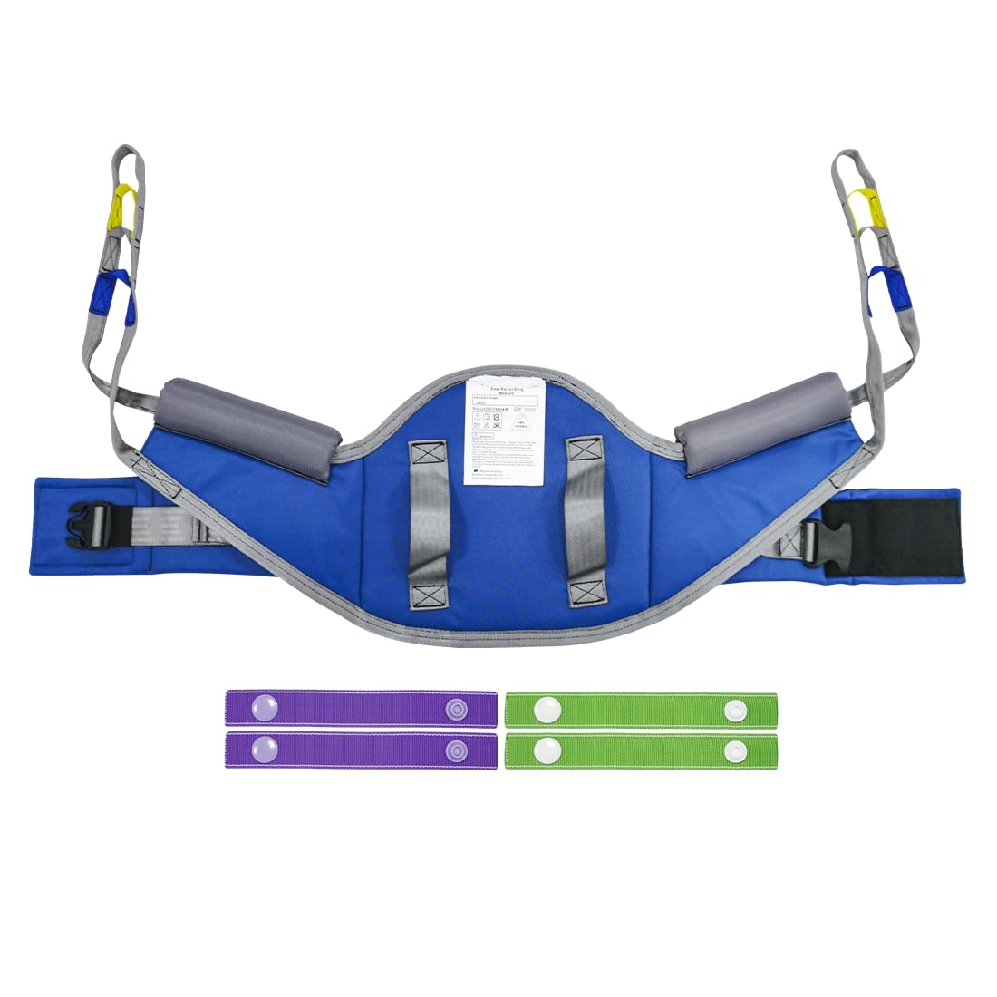 Sit to Stand Lift Patient Aid Padded Sling and Stand Assist with Back Support,Patient Lift Sling Works with Most Mobility Aids & Equipment (Medium)